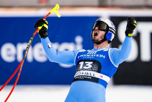 Dominik Paris bejubelte seinen fünften Abfahrtssieg in Kvitfjell