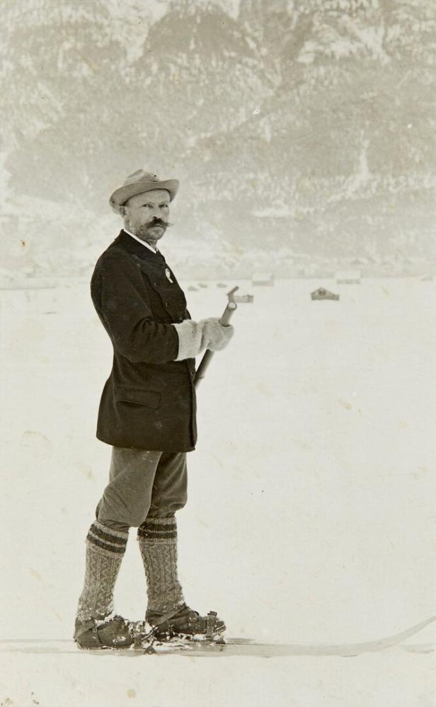 Mathias Zdarsky kämpfte lange um Anerkennung. 