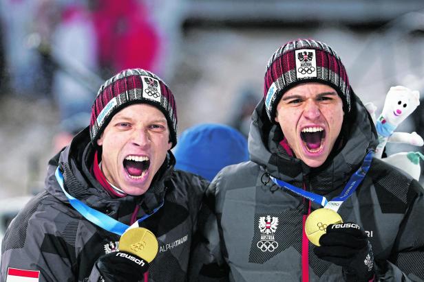 Stephan Embacher gewann zusammen mit Jan Hörl Olympia-Gold im Super-Team-Bewerb