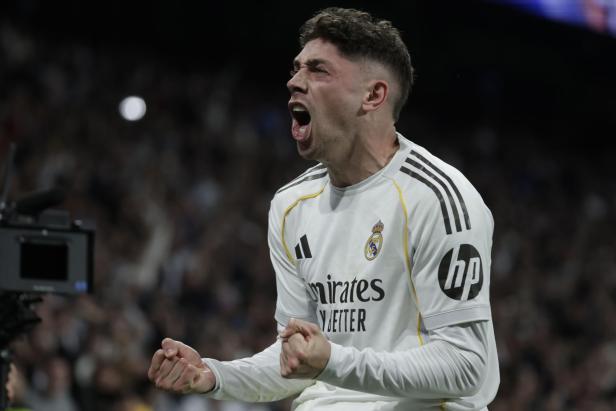 Federico Valverde erzielte ein Tor und flog mit Rot vom Platz