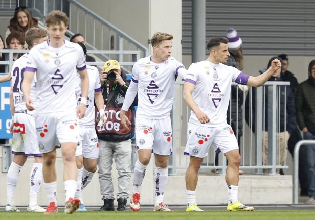 FUSSBALL: ADMIRAL BUNDESLIGA / MEISTERGRUPPE / 2. RUNDE: TSV EGGER GLAS HARTBERG - FK AUSTRIA WIEN