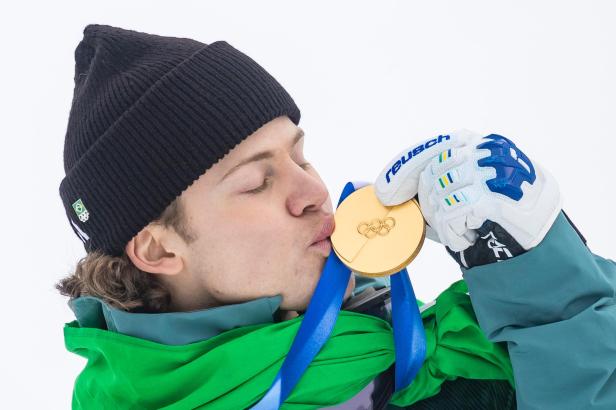 Riesentorlauf-Olympiasieger Pinheiro Braathen macht Jagd auf Marco Odermatt