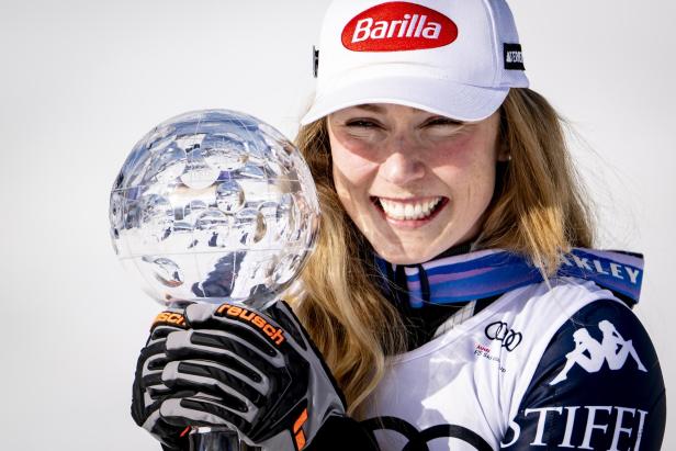 Mikaela Shiffrin gewann zum neunten Mal den Slalom-Weltcup
