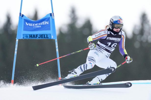 Emma Aicher setzte Mikaela Shiffrin im Riesentorlauf unter Druck
