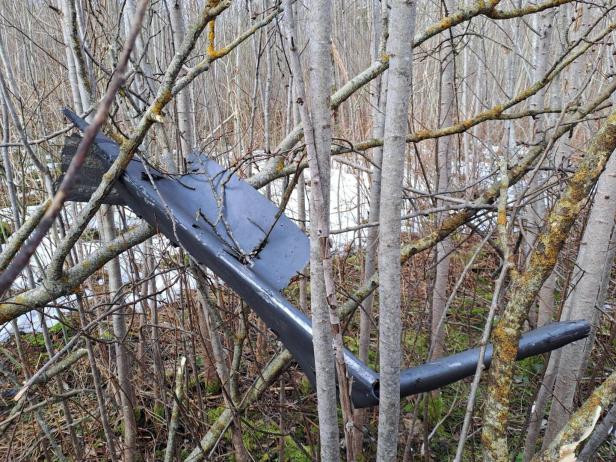 Ukrainian unmanned aerial vehicle crashed in Kraslavas region according to the Latvian National Armed Forces