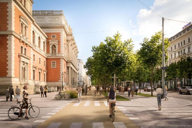 Neugestaltung der Ring-Straße Renderings.