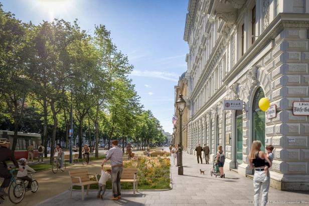 Neugestaltung der Ring-Straße Renderings.