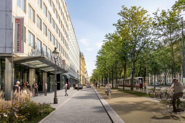 Neugestaltung der Ring-Straße Renderings.
