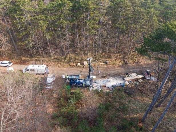 Probebohrung in Bad Vöslau