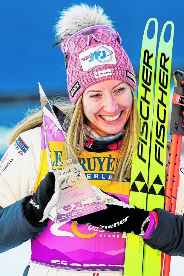 Teresa Stadlober lief in diesem Winter zur Hochform auf - das freut auch ihr Konto