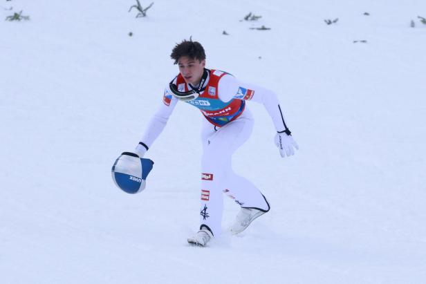 Stephan Embacher rappelte sich auf und wirkte benommen