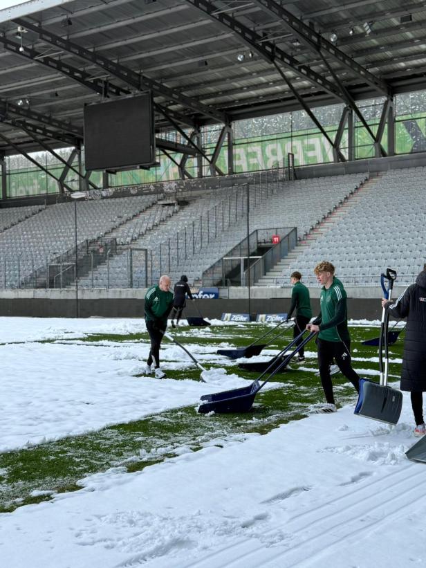 Die Mannschaft legte sich ins Zeug