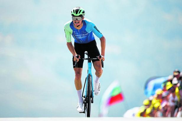 Felix Gall startet heuer beim Giro d' Italia