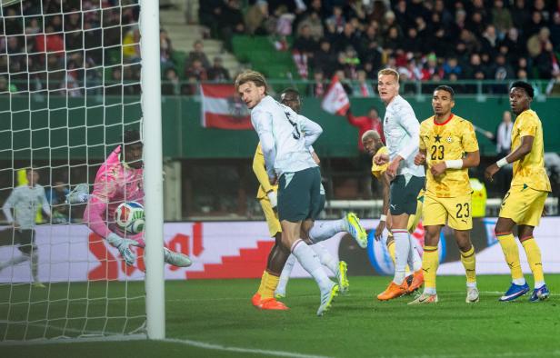 FUSSBALL: TESTSPIEL / MÄNNER: ÖSTERREICH - GHANA