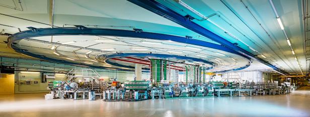 Der Teilchenbeschleuniger von MedAustron in Wiener Neustadt