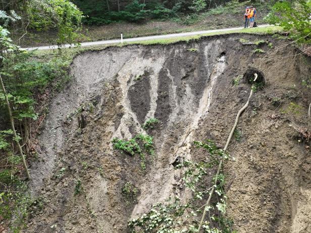 Das Gelände musste aufwendig gesichert werden.