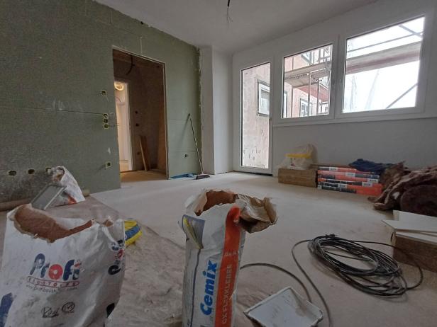 Bauarbeiten im Europahof