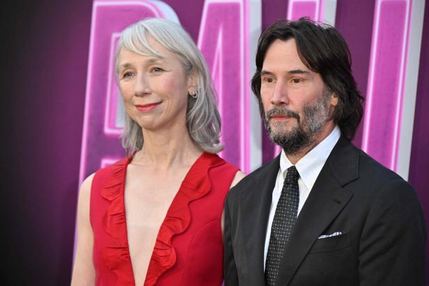  Alexandra Grant und Keanu Reeves bei einer Veranstaltung