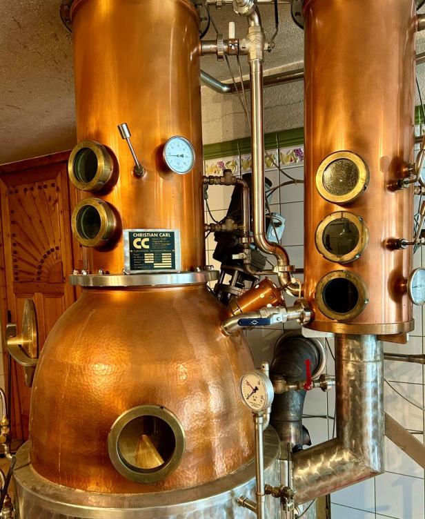 Brennkessel von Hans Krenn. 