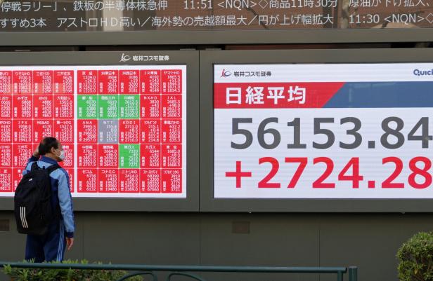 Tokyo stocks jump after US President Trump announces Iran cease-fire