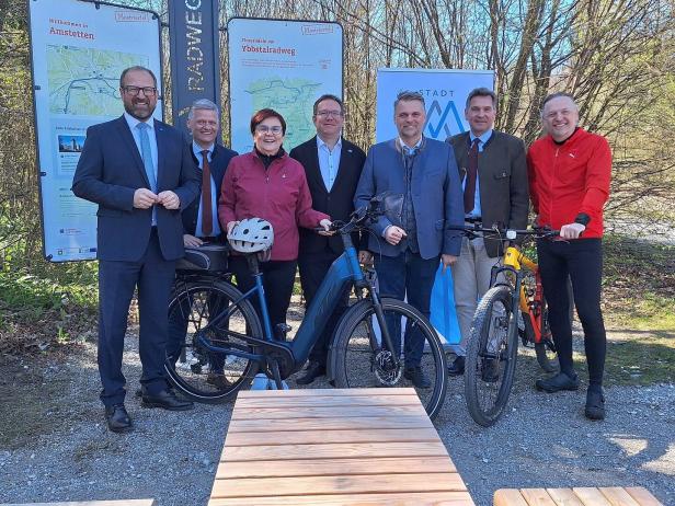 Eröffnungsgäste Vorderer Ybbstalradweg