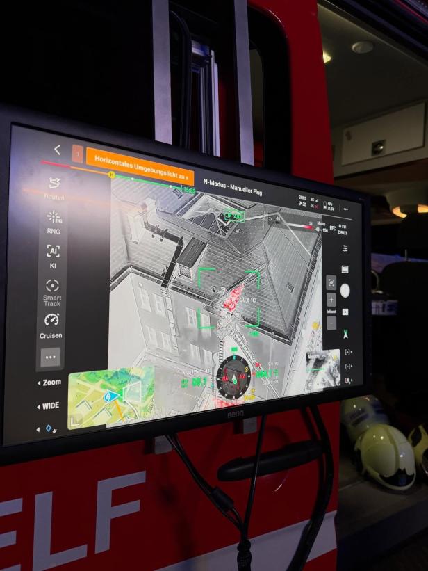 Brand im Art Brut Center Gugging