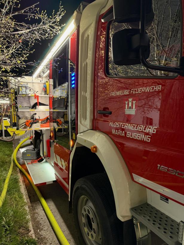 Brand im Art Brut Center Gugging