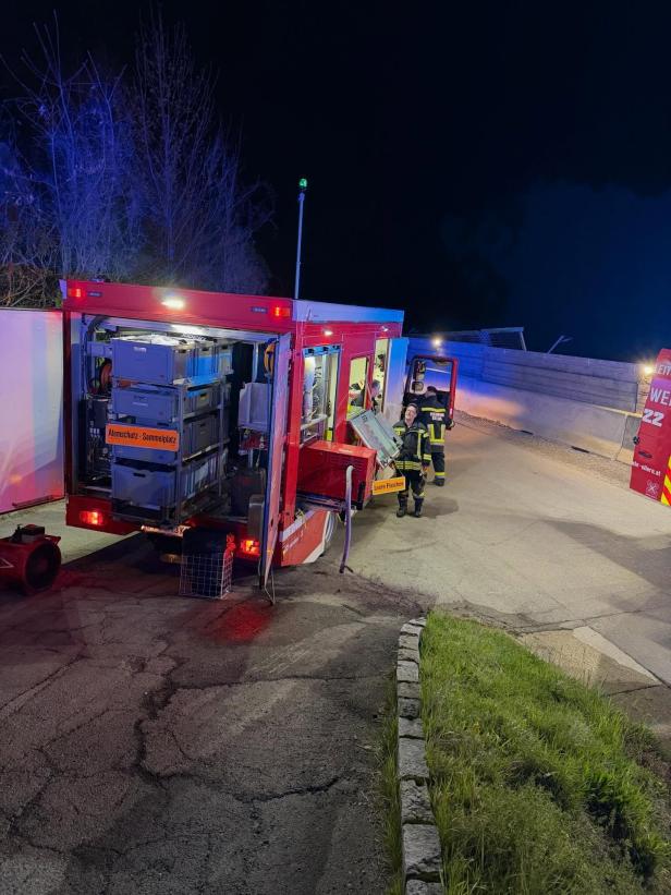 Brand im Art Brut Center Gugging