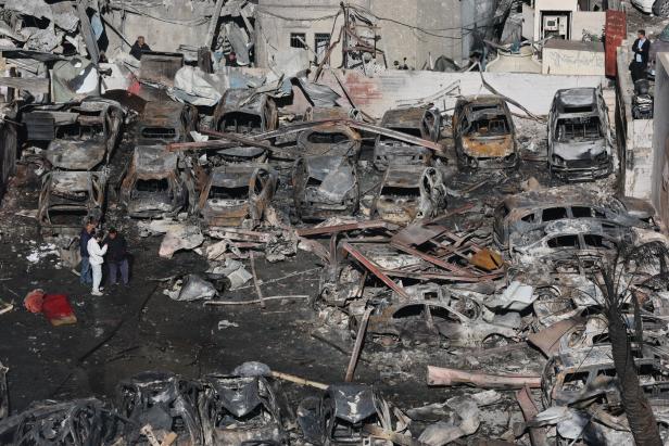 Aftermath of deadly Israeli airstrikes in Beirut