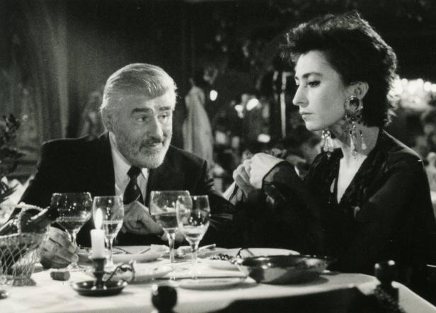 German actors Mario Adorf and Renan Demirkan in the TV series Der Grosse Bellheim, Germany 1993 PUBLICATIONxNOTxINxITA