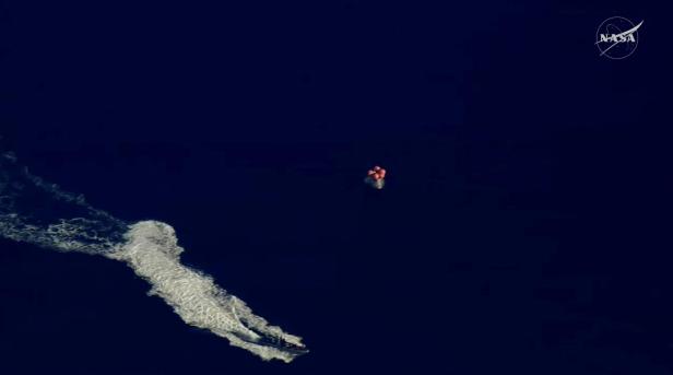 Mondmission geglückt: Artemis-2-Crew erfolgreich im Pazifik gelandet