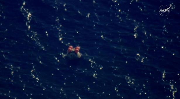 Mondmission geglückt: Artemis-2-Crew erfolgreich im Pazifik gelandet