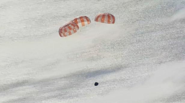 Mondmission geglückt: Artemis-2-Crew erfolgreich im Pazifik gelandet