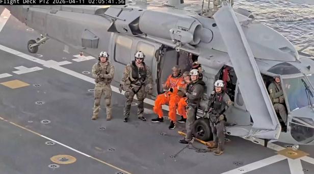 Ausflug zum Mond geglückt: Artemis-2-Crew zurück von Rekordmission