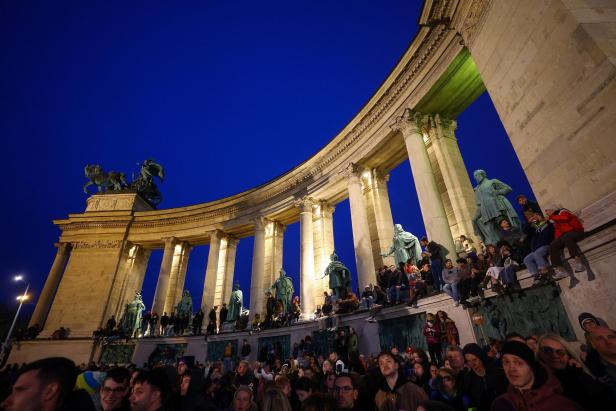 Ungarns Jugend tanzte für die "Revolution"