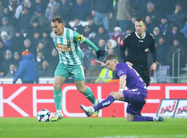 FUSSBALL/BUNDESLIGA/ADMIRAL BUNDESLIGA/19. RUNDE/FUSSBALL-BUNDESLIGA: FK AUSTRIA WIEN - SK RAPID