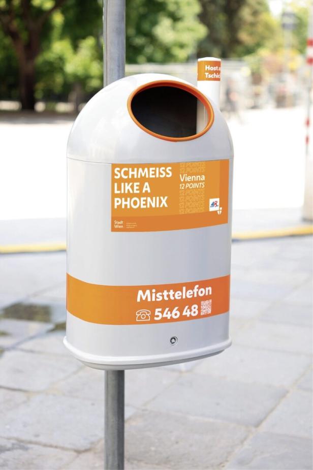 MA 48 Mistkübel ESC 2026 Schmeiß like a Phoenix