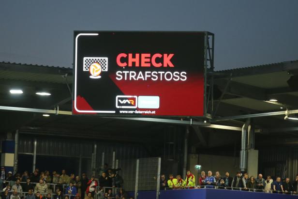 Zwei Mal wurde Blau-Weiß Linz ein Elfmeter zugesprochen