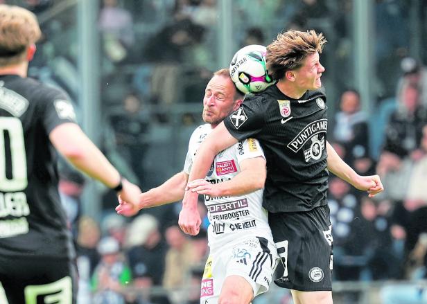 Das Match war hart umkämpft