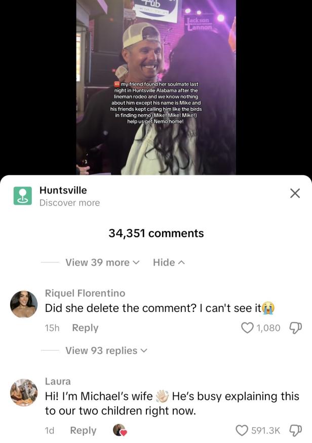 Kommentarspalte auf TikTok