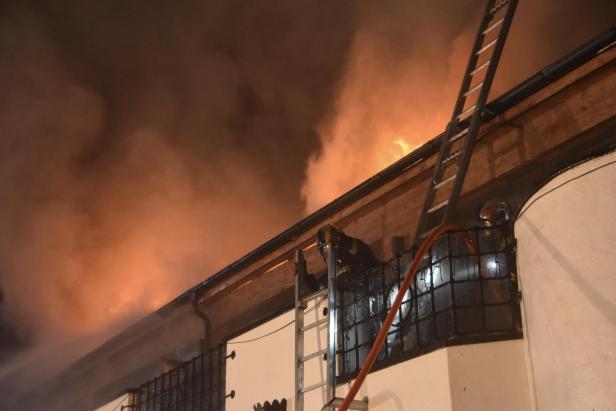 Hotel Klosterbräu in Seefeld: Großbrand unter Kontrolle