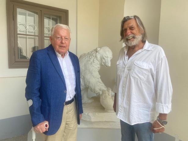 Franz Vranitzky und Norbert Blecha