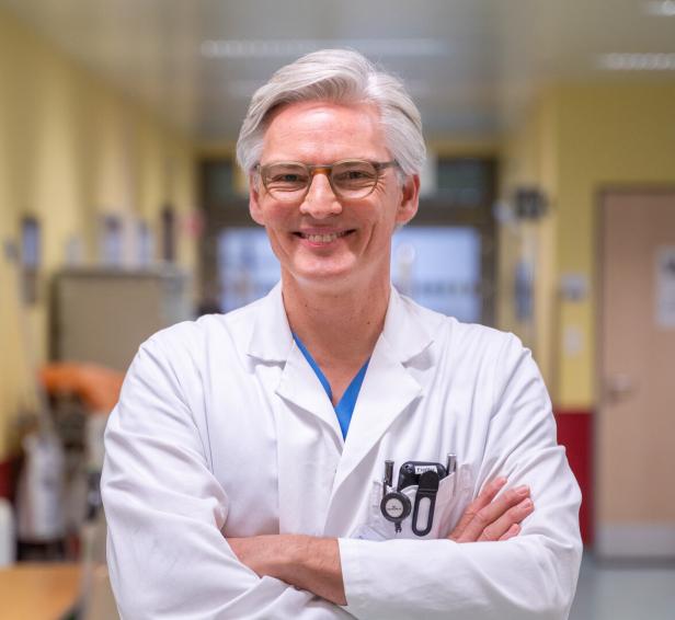 Kardiologe Lukas Fiedler