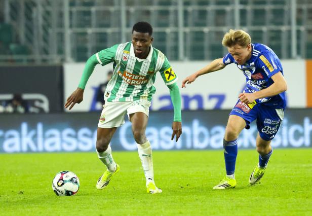 Noch ist Amane (l.) bei Rapid