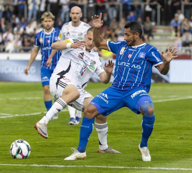 Die Linzer fanden in Wolfsberg die besseren Chancen vor