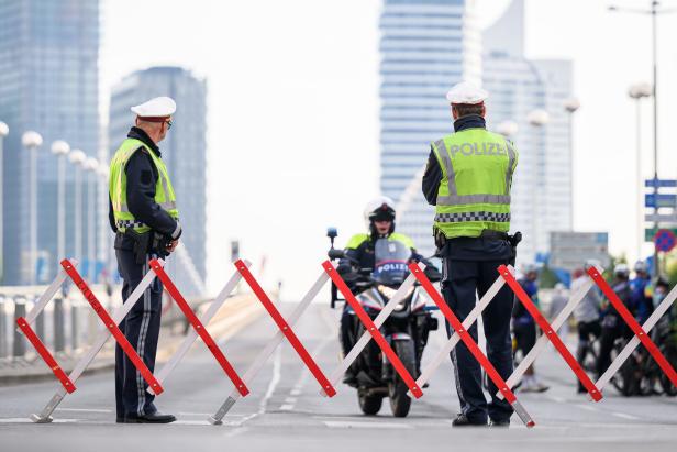 LEICHTATHLETIK: 43. VIENNA CITY MARATHON (VCM): POLIZEI