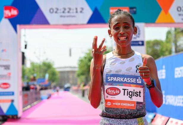 LEICHTATHLETIK: 43. VIENNA CITY MARATHON (VCM): GEZAHAGN (ETH)