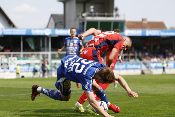 FUSSBALL: ADMIRAL BUNDESLIGA / MEISTERGRUPPE / 5. RUNDE: TSV EGGER GLAS HARTBERG - SK RAPID