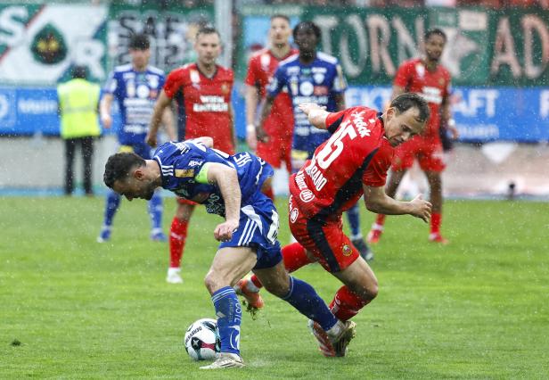 FUSSBALL: ADMIRAL BUNDESLIGA / MEISTERGRUPPE / 5. RUNDE: TSV EGGER GLAS HARTBERG - SK RAPID