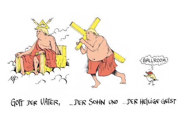 Karikatur von Michael Pammesberger